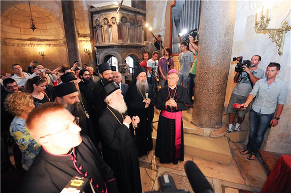 Nadbiskup splitsko-makarski Barišić primio patrijarha srpskog Irineja