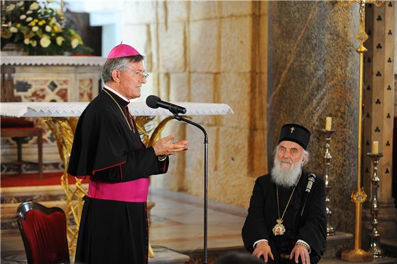 Nadbiskup splitsko-makarski Barišić primio patrijarha srpskog Irineja