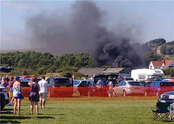 BRITAIN AIRSHOW DISASTER