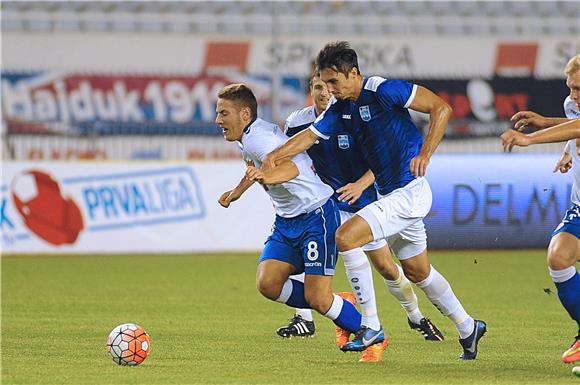 Prva HNL: Hajduk - Osijek 1-0 (poluvrijeme)