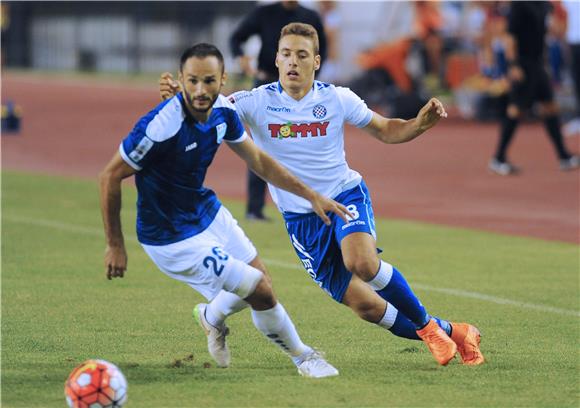 Prva HNL: Hajduk - Osijek 1-0 (poluvrijeme)