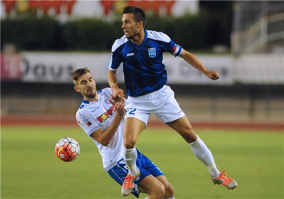 Prva HNL: Hajduk - Osijek 1-0 (poluvrijeme)