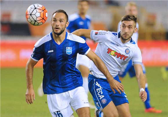 Prva HNL: Hajduk - Osijek 1-0 (poluvrijeme)