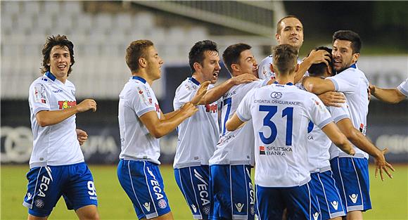 Prva HNL: Hajduk - Osijek 1-0 (poluvrijeme)