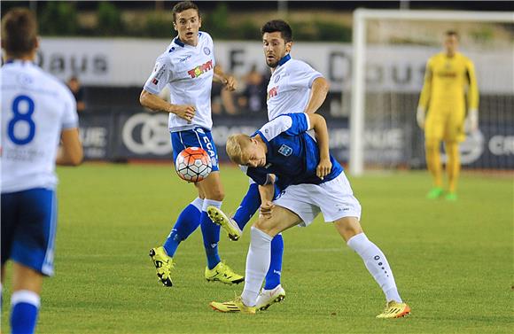 Prva HNL: Hajduk - Osijek 1-0 (poluvrijeme)