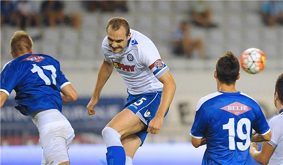 Prva HNL: Hajduk - Osijek 1-0 (poluvrijeme)