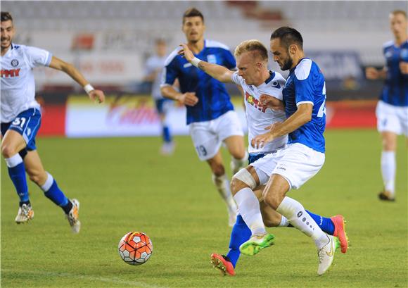 Prva HNL: Hajduk - Osijek 1-0 (poluvrijeme)