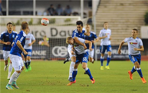 Prva HNL: Hajduk - Osijek 1-0 (poluvrijeme)