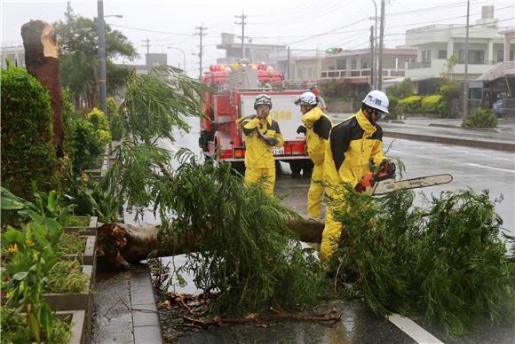 JAPAN WEATHER TYPHOON GONI