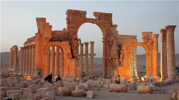 FILE SYRIA TERROR PALMYRA