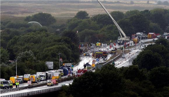 BRITAIN SHOREHAM AIR CRASH