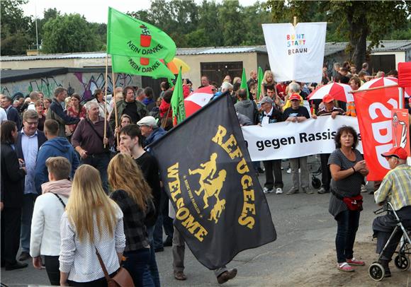 GERMANY PROTEST ANTI RACISM