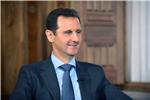 SYRIA GOVERNMENT ASSAD INTERVIEW