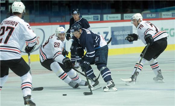 KHL: Medveščak - Amur