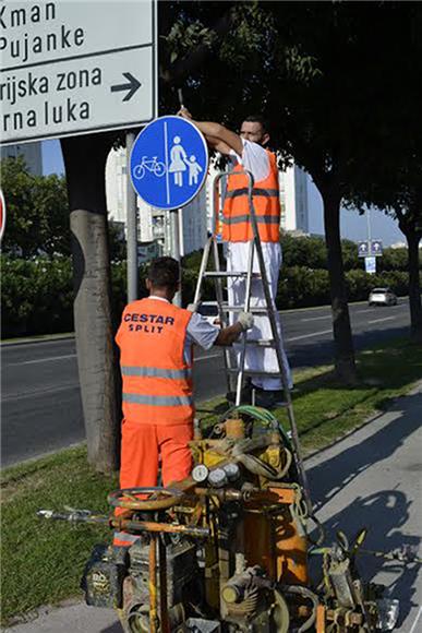 Split će uskoro dobiti prvu biciklističku stazu