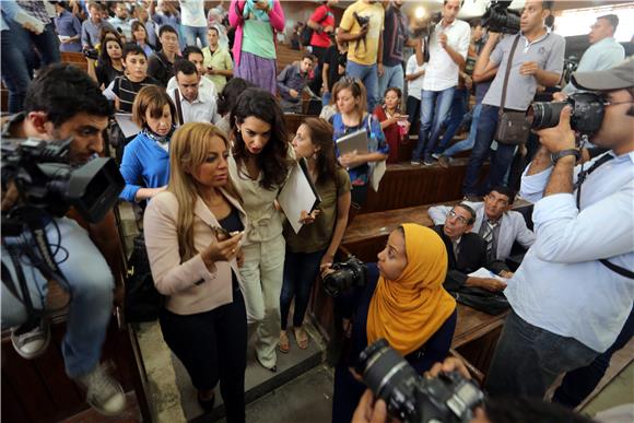 EGYPT AL JAZEERA TRIAL VERDICT