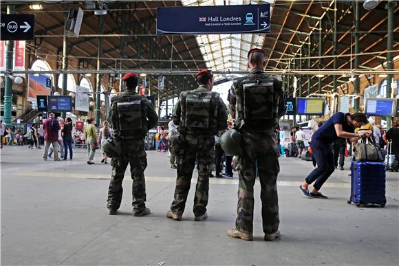 FRANCE PARIS TRAIN SECURITY