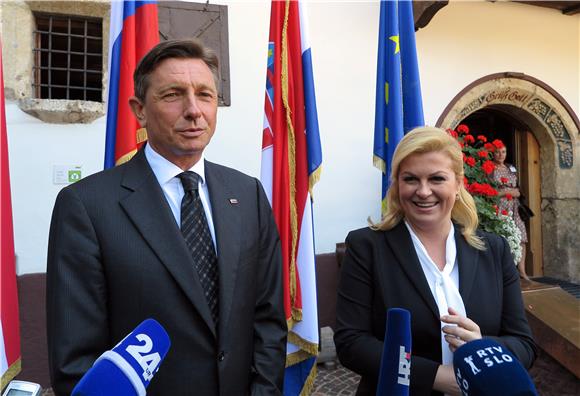 Alpbach: Trilateralni sastanak Grabar-Kitarović - Pahor - Fischer