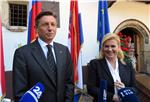 Alpbach: Trilateralni sastanak Grabar-Kitarović - Pahor - Fischer