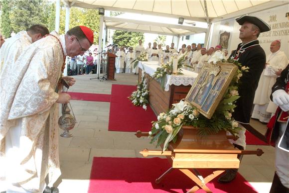 Kardinal Bozanić predvodio euharistijsko slavlje u Trsatskom svetištu