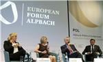 Alpbach: Discussion on Europe's future dominated by migrant crisis