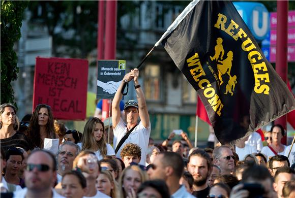 AUSTRIA PROTEST MIGRATION