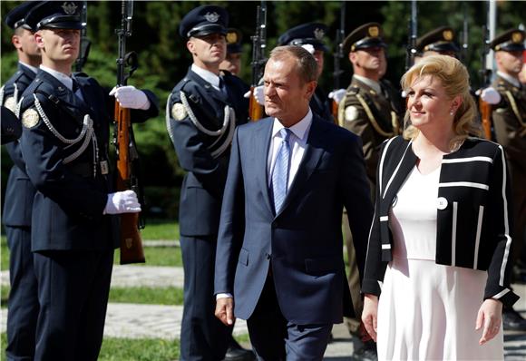 Tusk encourages Croatia and Slovenia to reach consensus on border arbitration dispute