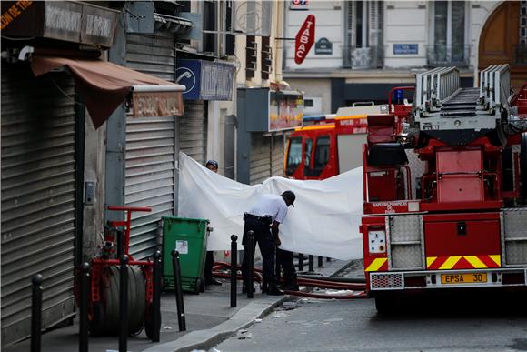 FRANCE PARIS FIRE