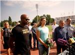 Sandra Perković i Asafa Powell obišli stadion Mladosti