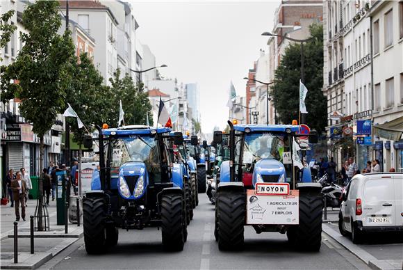 FRANCE PARIS FARMER PROTEST