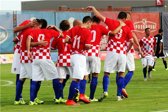 Utakmica kvalifikacija za U-21 EP u nogometu: Hrvatska - Gruzija