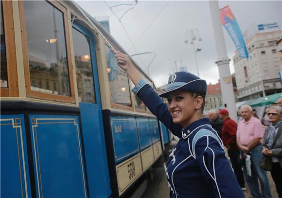 Zagrebački električni tramvaj (ZET) obilježio 124. obljetnicu organiziranog javnog prijevoza u Zagrebu