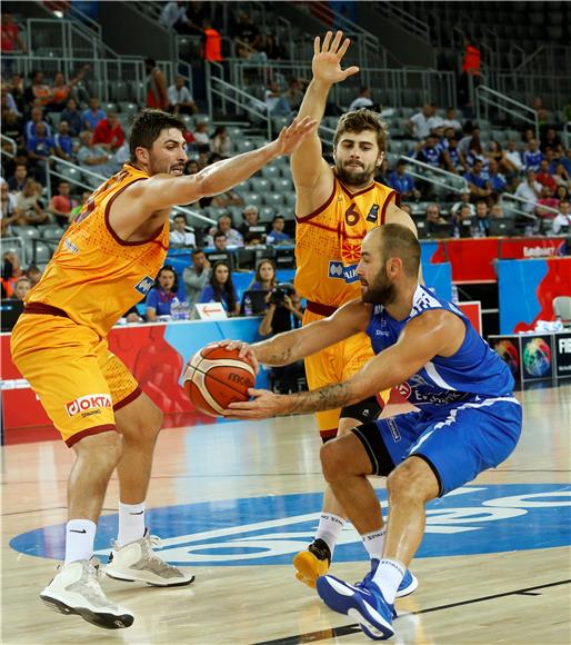 EuroBasket: Grčka - Makedonija 85-65