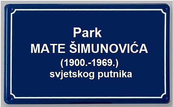 Mati Šimunoviću-Svjetskom uskoro park u središtu Vrgorca