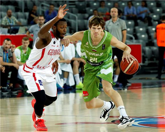 EuroBasket: Slovenija razbila Gruziju