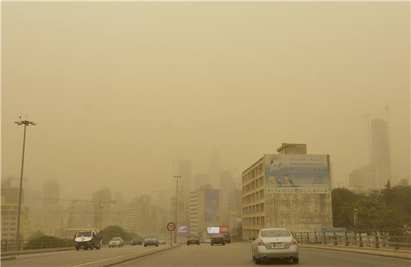 LEBANON WEATHER SANDSTORM