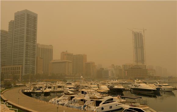 LEBANON WEATHER SANDSTORM