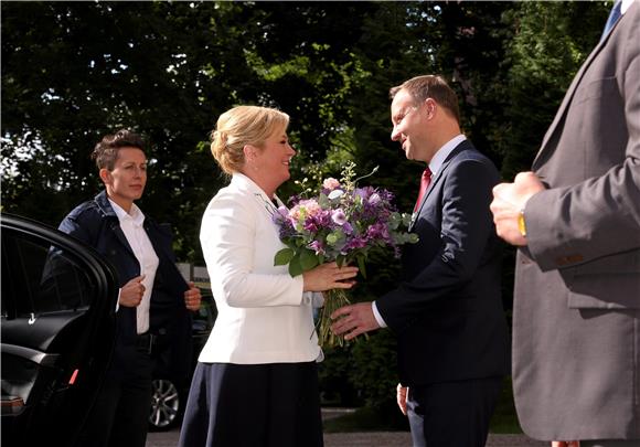 Croatian, Polish presidents discuss stronger ties between Adriatic, Baltic regions