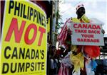 PHILIPPINES CANADA GARBAGE PROTEST