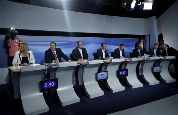 GREECE ELECTION DEBATE