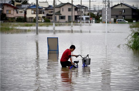 JAPAN FLOODS