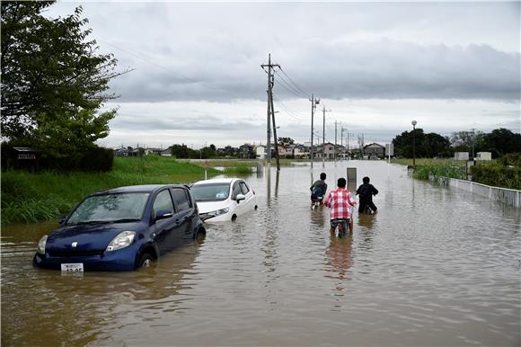 JAPAN FLOODS