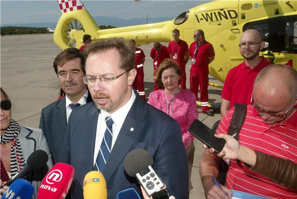 Varga: hitna helikopterska služba prvog dana djelovanja spasila četiri života