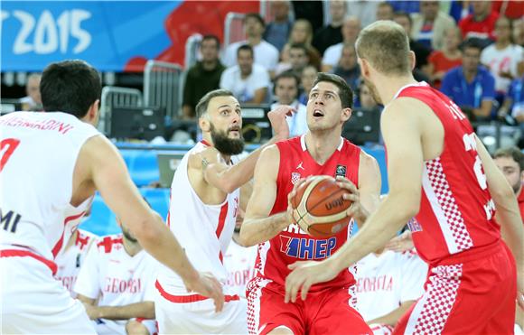 Eurobasket: Hrvatska - Gruzija