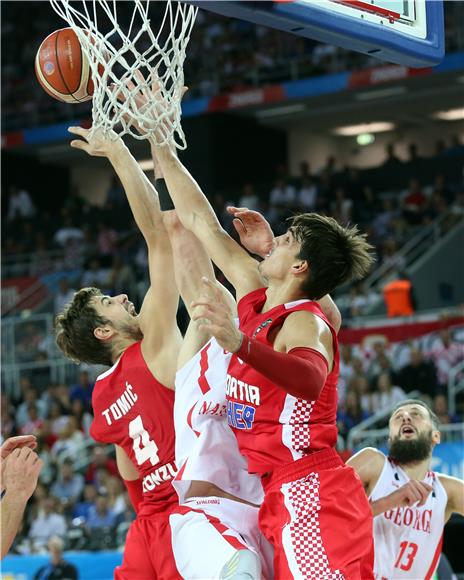 Eurobasket: Hrvatska - Gruzija