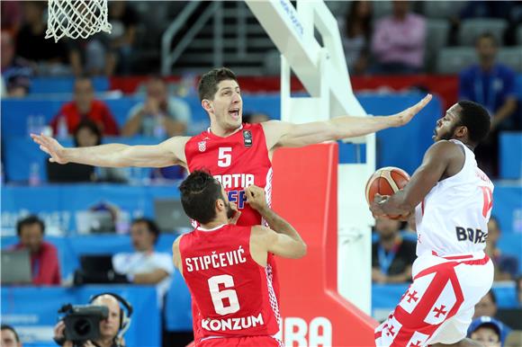 Eurobasket: Hrvatska - Gruzija