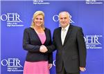 Croatian president meets with international High Representative in Bosnia