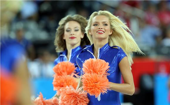 Eurobasket: Hrvatska - Gruzija, cheerleadersice