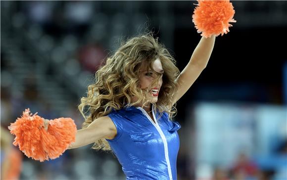 Eurobasket: Hrvatska - Gruzija, cheerleadersice