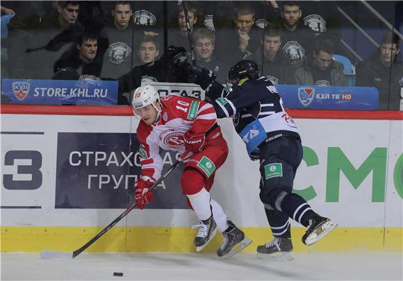 KHL: Vitjaz - Medveščak 4-3